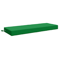 vidaXL Sittkudde SOEST 100% Polyester Grön 120 x 40 x 10 cm