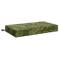 vidaXL Sittkudde SOEST 100% Polyester Bladdesign 70 x 40 x 10 cm