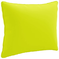 vidaXL 1-delad ryggkudde PUTTEN 100% Polyester Klart grön.