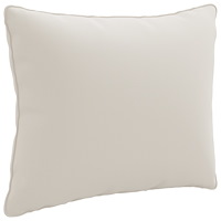 vidaXL 1-delad ryggkudde PUTTEN 100% Polyester Vit 60 x 40 x 15 cm