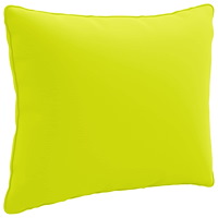 vidaXL 1-delad ryggkudde PUTTEN 100% Polyester Klart grön.
