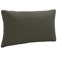 vidaXL 1-delad ryggkudde PUTTEN 100% Polyester Antracit