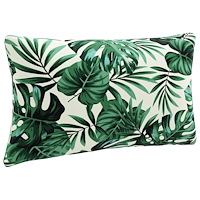 vidaXL 1-delad ryggkudde PUTTEN 100% Polyester Bladmönster