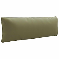 vidaXL 1-delad ryggkudde PUTTEN 100% Polyester Olivgrön