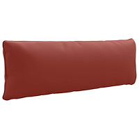 vidaXL 1-delad ryggkudde PUTTEN 100% Polyester Röd 120 x 40 x 15 cm