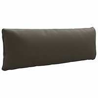 vidaXL 1-delad ryggkudde PUTTEN 100% Polyester Antracit