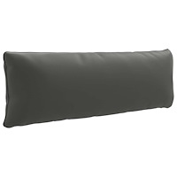 vidaXL 1-delad ryggkudde PUTTEN 100% Polyester Antracit