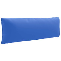 vidaXL 1-delad ryggkudde PUTTEN 100% Polyester Kungsblå