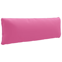 vidaXL 1-delad ryggkudde PUTTEN 100% Polyester Rosa 120 x 40 x 15 cm