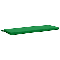 vidaXL Bänk kudde SOEST 100% Polyester Grön 100 x 40 x 5 cm