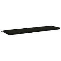 vidaXL Bänk kudde SOEST 100% Polyester Svart 160 x 40 x 5 cm