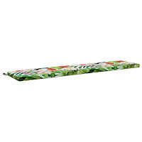 vidaXL Bänk kudde SOEST 100% Polyester Flerfärgsdesign 170 x 40 x 5 cm