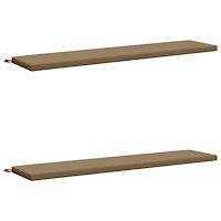 vidaXL 2-delade Bänk Kuddar SOEST 2 st 100% Polyester Taupe