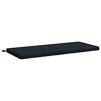 vidaXL Bänk kudde SOEST 100% Polyester Mörkblå 110 x 50 x 5 cm