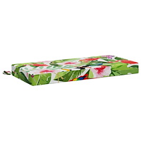 vidaXL Bänk kudde SOEST 100% Polyester Flerfärgsdesign 60 x 40 x 8 cm