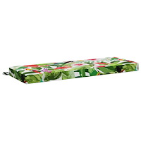 vidaXL Bänk kudde SOEST 100% Polyester Flerfärgsdesign 120 x 40 x 8 cm