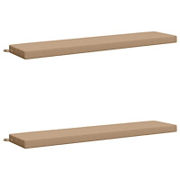vidaXL 2-delade Bänk Kuddar SOEST 2 st 100% Polyester Sand