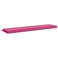 vidaXL Bänk kudde SOEST 100% Polyester Rosa 170 x 40 x 8 cm