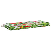 vidaXL Bänk kudde SOEST 100% Polyester Flerfärgsdesign 110 x 50 x 8 cm