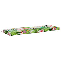 vidaXL Bänk kudde SOEST 100% Polyester Flerfärgsdesign 140 x 50 x 8 cm