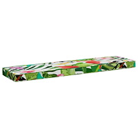 vidaXL 1-delad Bänk Kudde VUGHT 100% Polyester Flerfärgsdesign