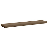 vidaXL 1-delad Bänk Kudde VUGHT 100% Polyester Taupe 160 x 30 x 5 cm