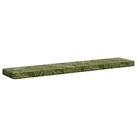 vidaXL 1-delad Bänk Kudde VUGHT 100% Polyester Bladdesign