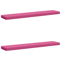 vidaXL 2-delade Bänk Kuddar VUGHT 2 st 100% Polyester Rosa
