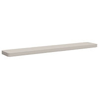 vidaXL 1-delad Bänk Kudde VUGHT 100% Polyester Vit 180 x 30 x 5 cm