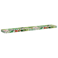 vidaXL 1-delad Bänk Kudde VUGHT 100% Polyester Flerfärgsdesign
