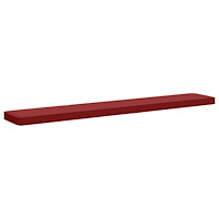 vidaXL 1-delad Bänk Kudde VUGHT 100% Polyester Vinröd 180 x 30 x 5 cm