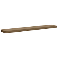 vidaXL 1-delad Bänk Kudde VUGHT 100% Polyester Taupe 200 x 30 x 5 cm