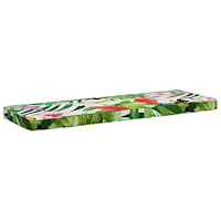 vidaXL 1-delad Bänk Kudde VUGHT 100% Polyester Flerfärgsdesign