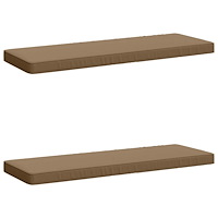 vidaXL 2-delade Bänk Kuddar VUGHT 2 st 100% Polyester Taupe