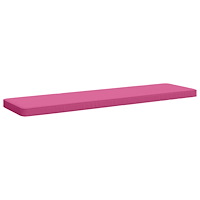 vidaXL 1-delad Bänk Kudde VUGHT 100% Polyester Rosa 150 x 40 x 5 cm