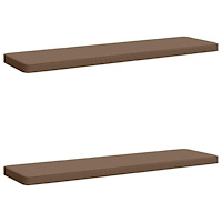 vidaXL 2-delade Bänk Kuddar VUGHT 2 st 100% Polyester Taupe