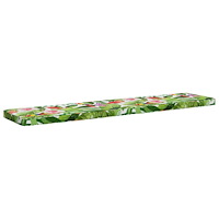 vidaXL 1-delad Bänk Kudde VUGHT 100% Polyester Flerfärgsdesign