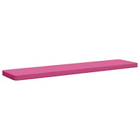 vidaXL 1-delad Bänk Kudde VUGHT 100% Polyester Rosa 200 x 40 x 5 cm