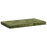 vidaXL 1-delad Bänk Kudde VUGHT 100% Polyester Bladdesign