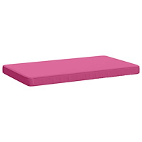 vidaXL 1-delad Bänk Kudde VUGHT 100% Polyester Rosa 60 x 50 x 5 cm