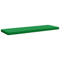 vidaXL 1-delad Bänk Kudde VUGHT 100% Polyester Grön 140 x 50 x 5 cm