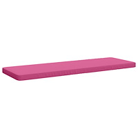 vidaXL 1-delad Bänk Kudde VUGHT 100% Polyester Rosa 140 x 50 x 5 cm