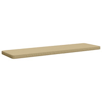 vidaXL 1-delad Bänk Kudde VUGHT 100% Polyester Beige 170 x 50 x 5 cm