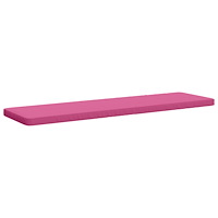 vidaXL 1-delad Bänk Kudde VUGHT 100% Polyester Rosa 170 x 50 x 5 cm