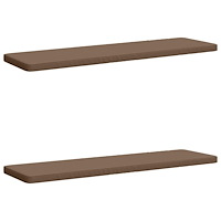 vidaXL 2-delade Bänk Kuddar VUGHT 2 st 100% Polyester Taupe
