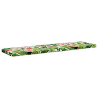 vidaXL 1-delad Bänk Kudde VUGHT 100% Polyester Flerfärgsdesign