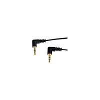 StarTech.com StarTech.com 6 ft. (1.8 m) Right Angle 3.5 mm Audio Cable - 3.5mm Slim Audio Cable - Right Angle - Male/Male - Aux Cable...