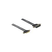 DeLOCK Delock PCI Express x4 to x4 with flexible cable - kort för stigare