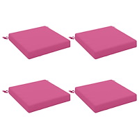 vidaXL 4-delade Sittdynor SOEST 4 st 100% Polyester Rosa