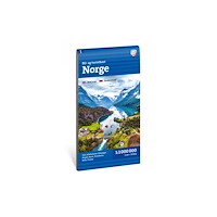 Calazo Forlag Bil- og turistkart Norge 1:1 milja